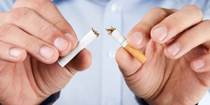 salauzta cigarete un smēķēšanas kaitējums